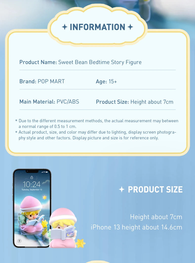 POP MART Sweet Bean Bedtime Story Figure