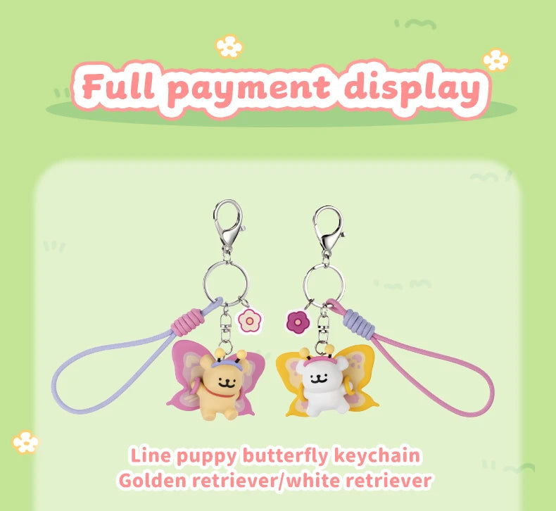 FUNISM Maltese Puppy Keychain Series