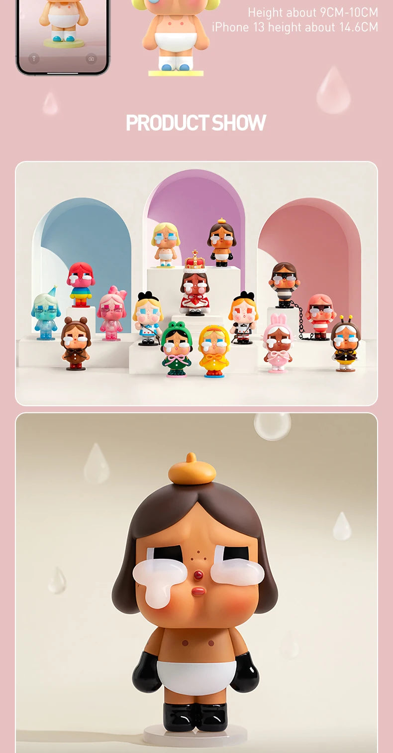 POP MART CRYBABY Crying Again Series Blind Box Figures