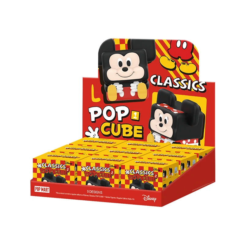 POP MART Disney Classics POP CUBE-1 Series Blind Box Figures