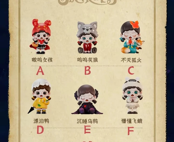 nan blind box vinyl figure, sealed mystery packaging, product photo for collectors in NZ