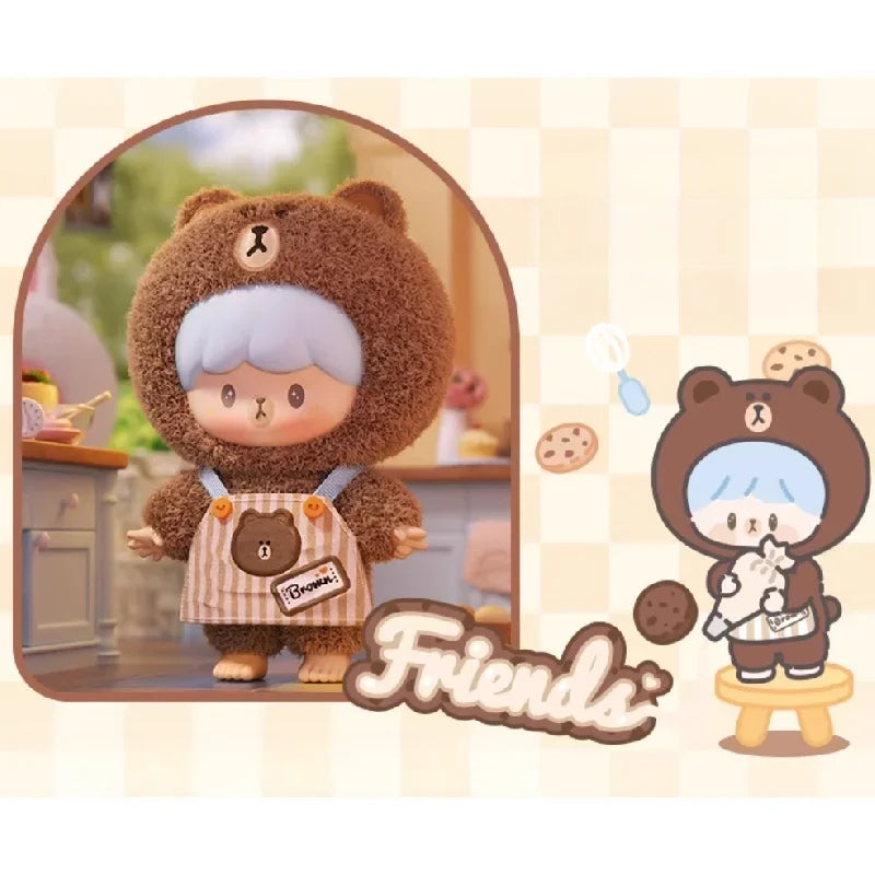 Zzoton My Best Friends Series Blind Box Mystery Anime Figure Collectible Toy