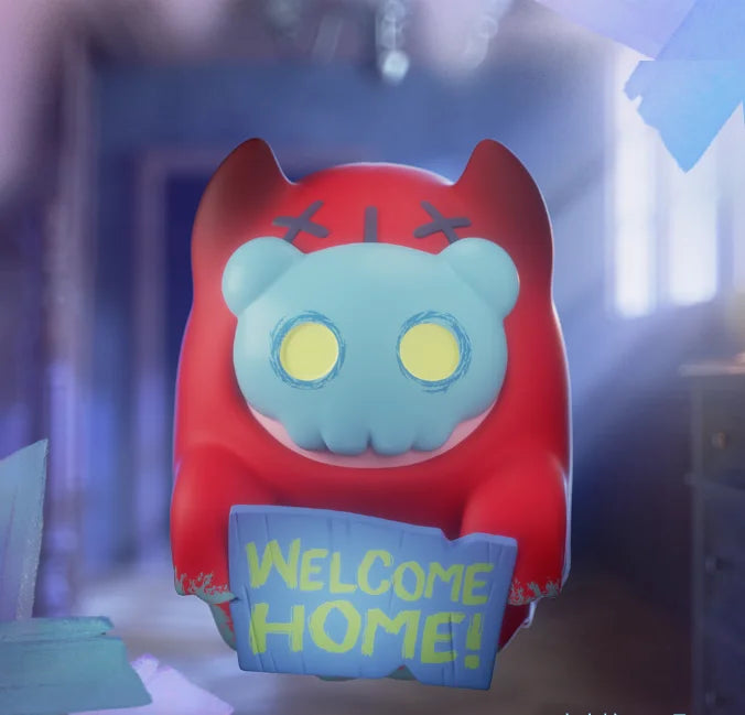 Finding Unicorn ShinWoo Ghost Bear House Series Blind Box Mystery Anime Figure Collectible Toy