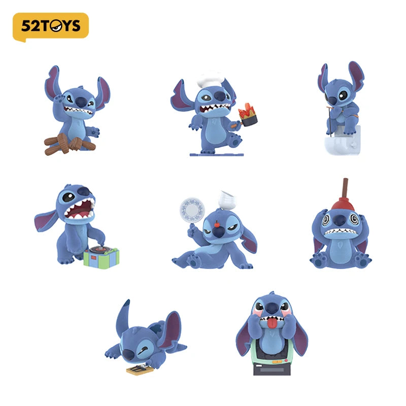 52TOYS Disney Stitch Super Trouble Maker Blind Box Figures