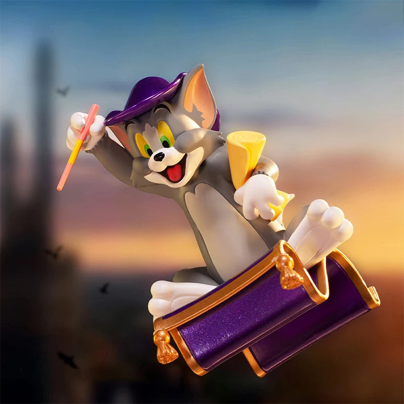 52TOYS Blind Box Tom and Jerry Fantasy Magic, 1PC Action Figure Collectible Toy Desktop Decoration