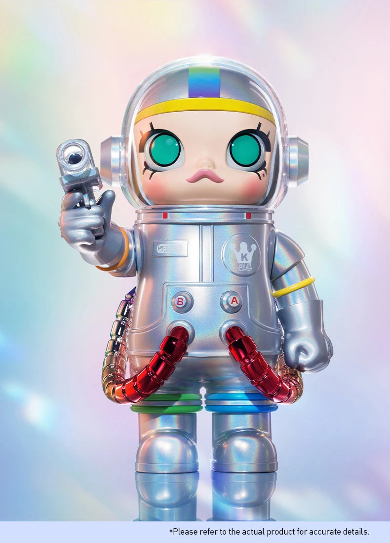POP MART MEGA SPACE MOLLY 400% Rainbow 2.0 Limited Edition