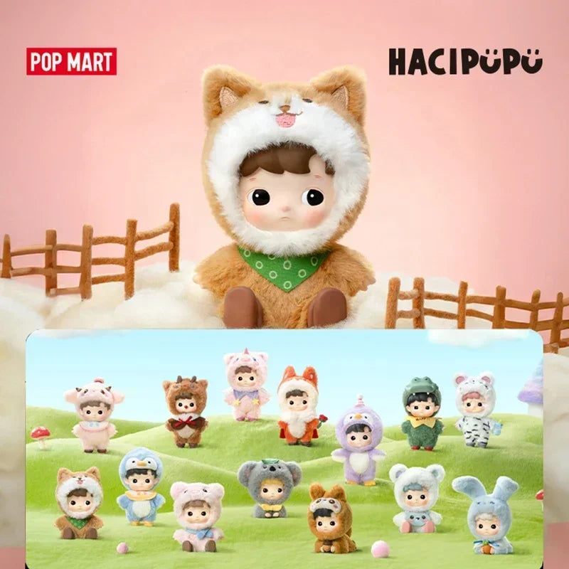 POP MART HACIPUPU Snuggle With You Blind Box Plush Figures (Pre-Order)