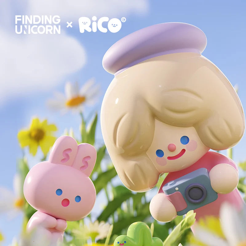 Finding Unicorn RiCO Happy Picnic Together Series Blind Box Figure