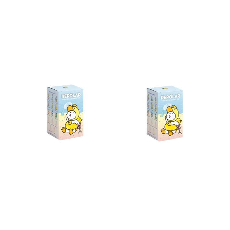 Two boxes of Repolar with a cartoon character on a white background