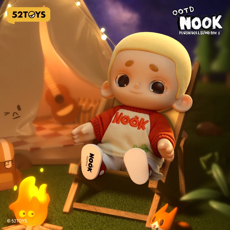 52TOYS NOOK Plush Doll Series – Mystery Blind Box Collectible Figure