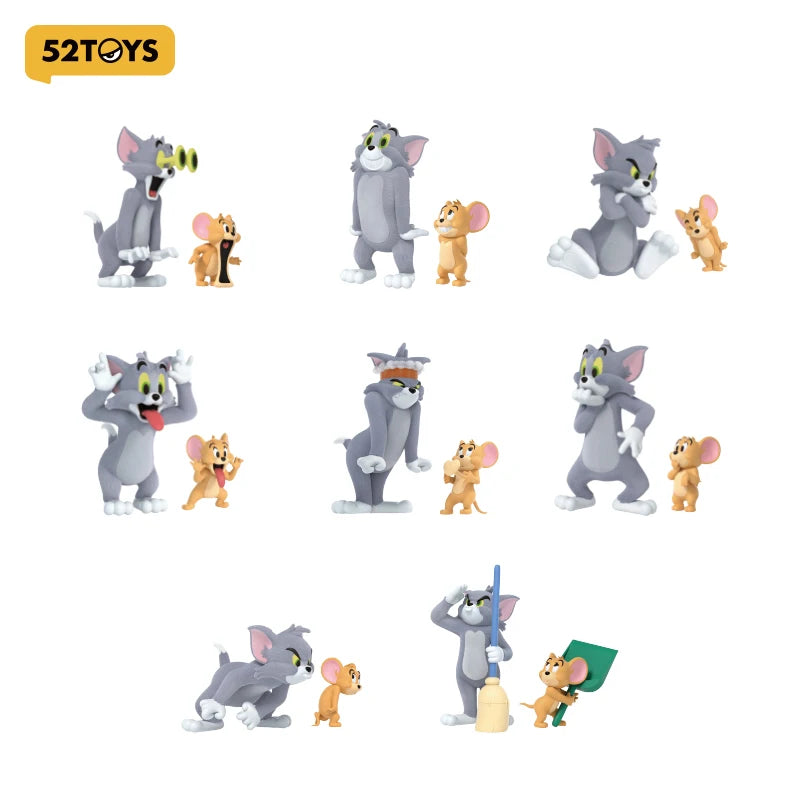 52TOYS Tom and Jerry States of Mind Series Blind Box Mystery Collectible Figures