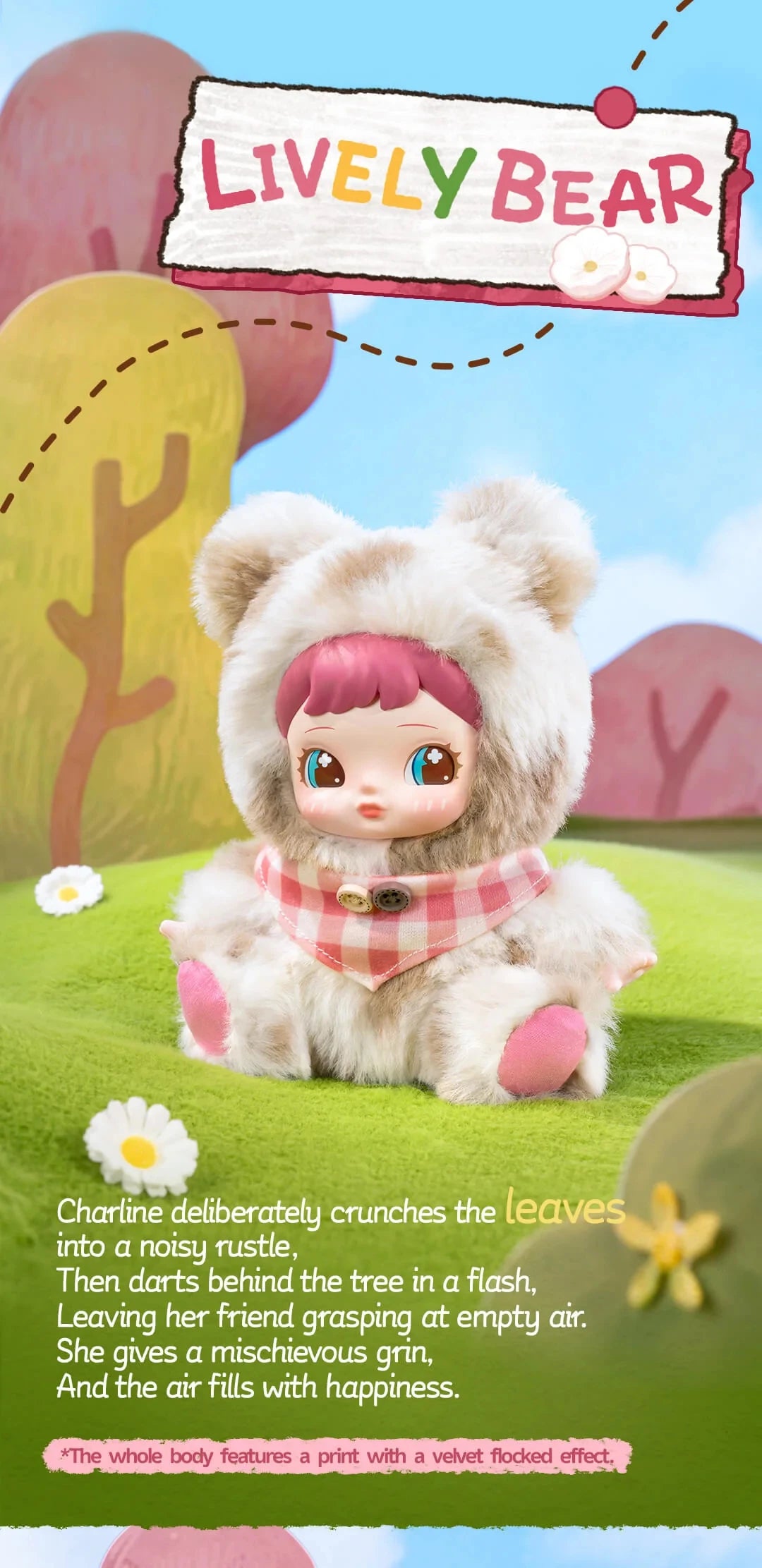 Rolife Charline’s Forest HideSeek Surprise Plush Pendant Blind Box