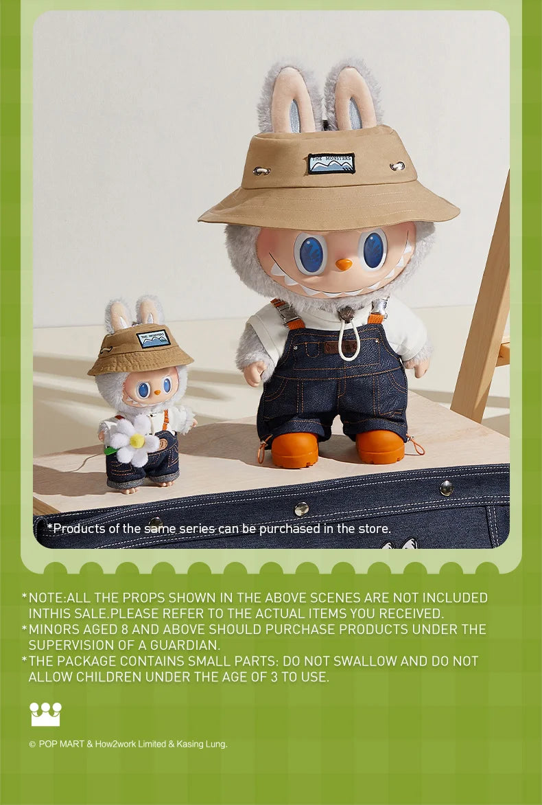 POP MART THE MONSTERS Fall in Wild Series Vinyl Plush Doll Pendant