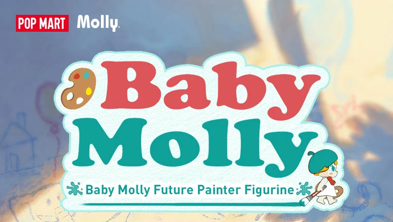 POP MART Baby Molly Future Painter Collectible Figure