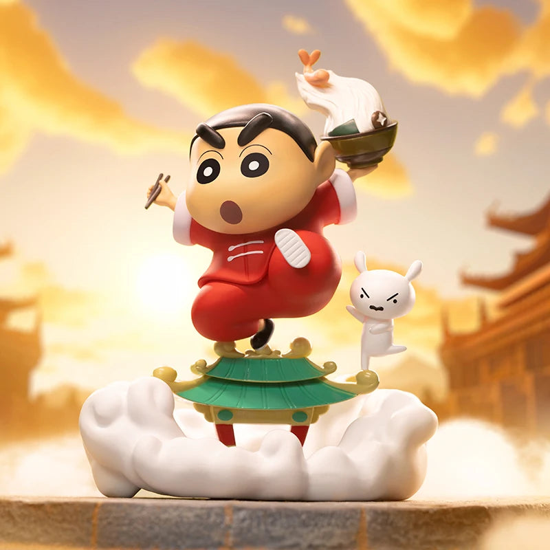 52TOYS Crayon Shin-chan Classic Scenes Blind Box Mystery Anime Figures