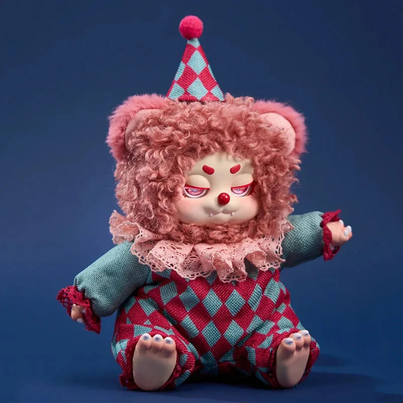 Cino Dreamland Circus Series Plush Blind Box Toys Cute Action Anime Figure Kawaii Mystery Box Model Designer Doll Gift