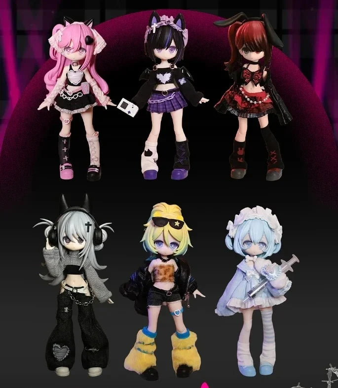 10000 Escapes Plans Series OB11 1/12 BJD Figure – Kawaii Anime Collectible