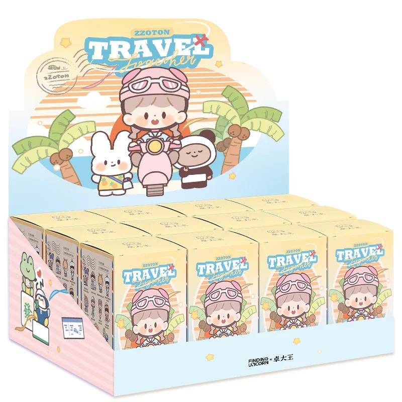Finding Unicorn zZoton Travel Together Series Blind Box – Collectible Mystery Figures
