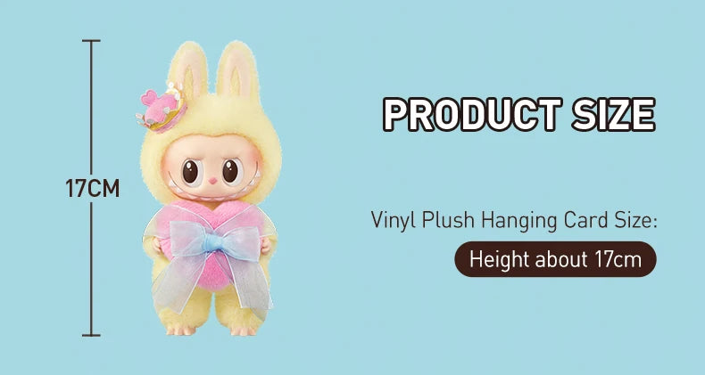 POP MART THE MONSTERS Let’s Checkmate Series Vinyl Plush Hanging Card