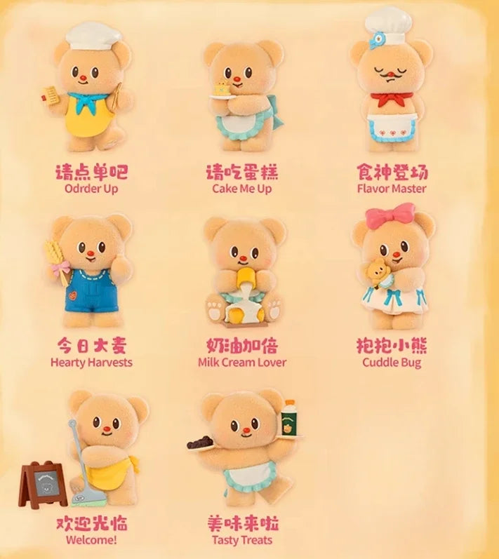 Butter Bear Baking Workshop Series Blind Box Figures