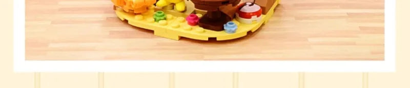 KEEPPLEY Pokémon Street Series Building Blocks Pikachu Eevee Psyduck