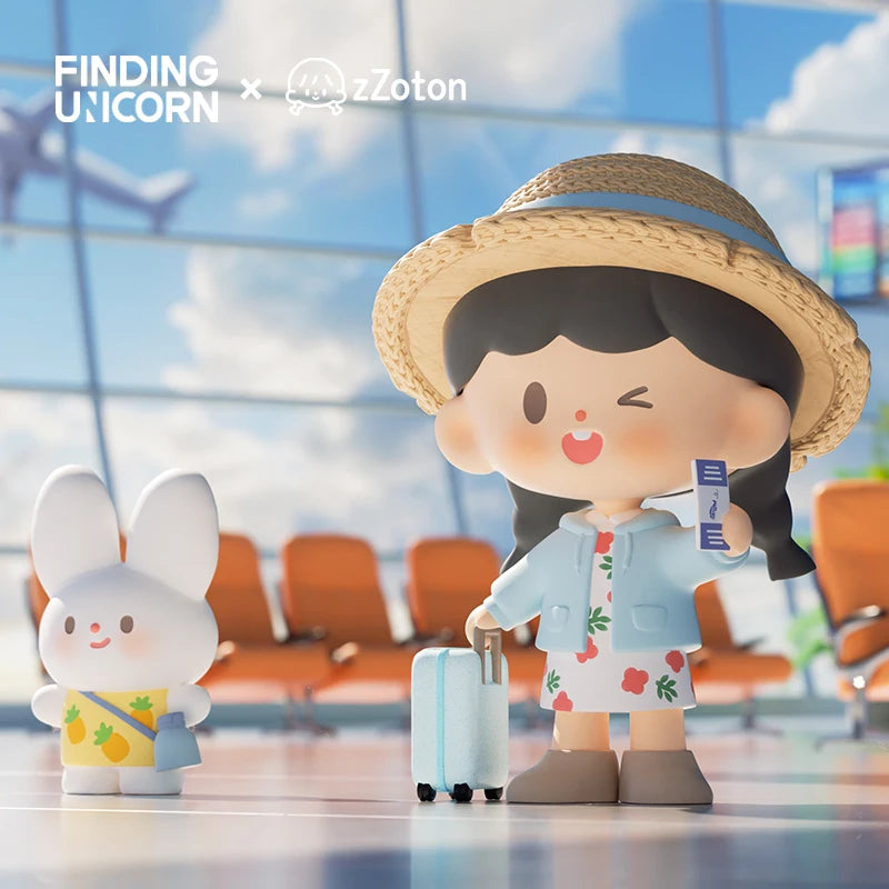 Finding Unicorn zZoton Travel Together Series Blind Box – Collectible Mystery Figures