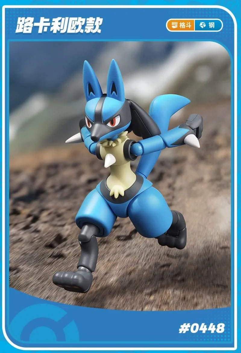 BLOKEES Pokémon Lucario Micro Building Blocks