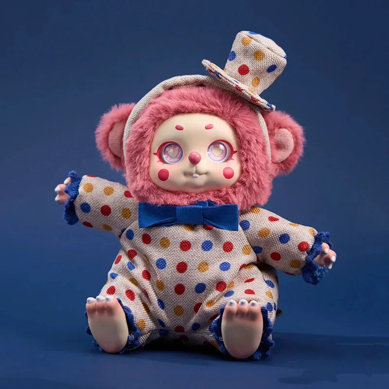 Cino Dreamland Circus Series Plush Blind Box Toys Cute Action Anime Figure Kawaii Mystery Box Model Designer Doll Gift