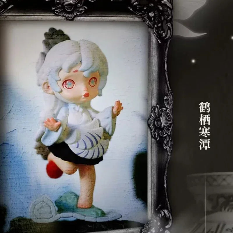 nan blind box vinyl figure, sealed mystery packaging, product photo for collectors in NZ