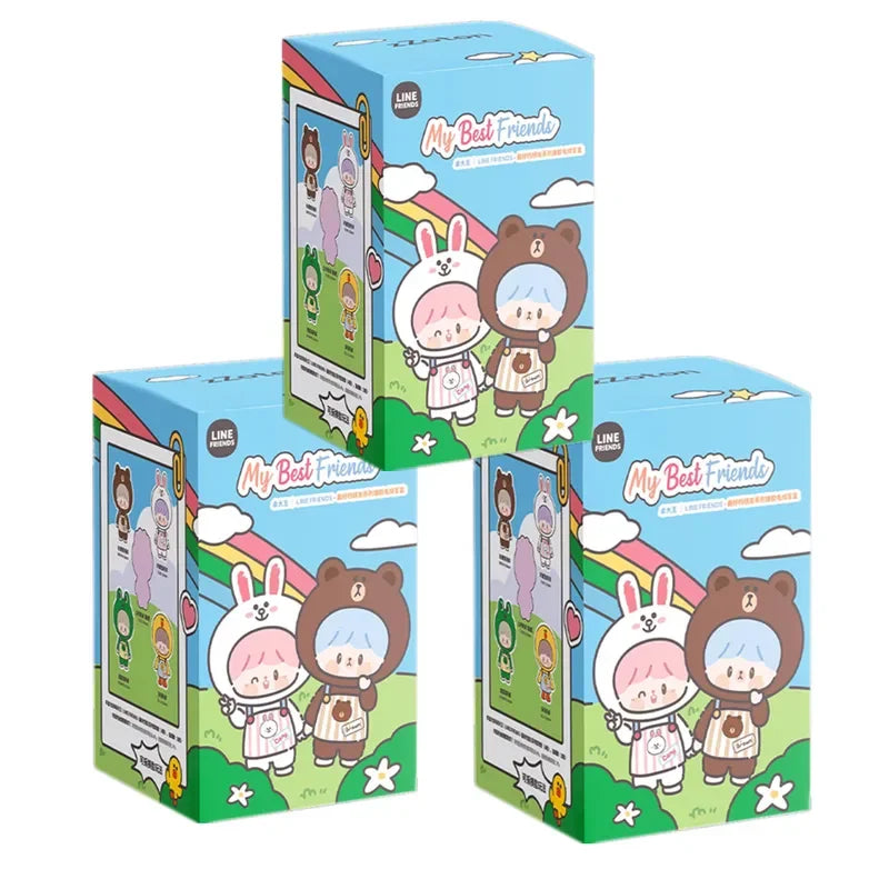 Zzoton My Best Friends Series Blind Box Mystery Anime Figure Collectible Toy