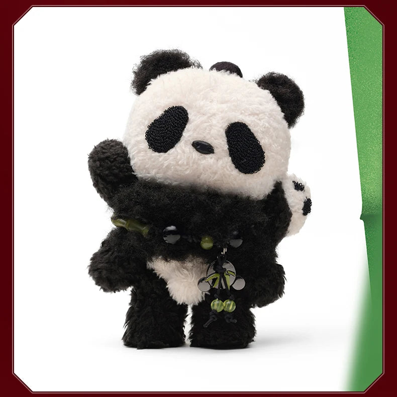 POP MART Skullpanda Combo – Lazy Panda Plush Pendant + Mirage Blind Box