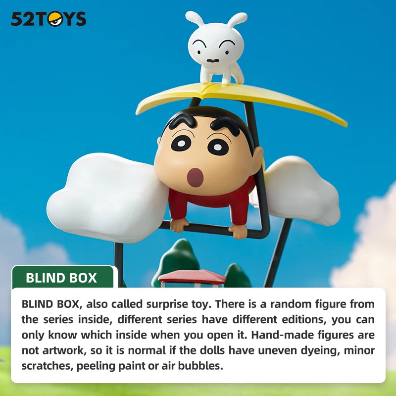 52TOYS Crayon Shin-chan Classic Scenes Blind Box Mystery Anime Figures