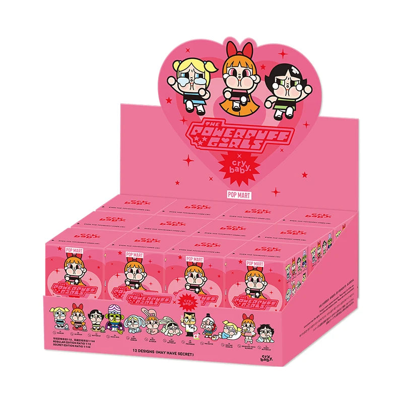 POP MART CRYBABY × Powerpuff Girls Series Blind Box