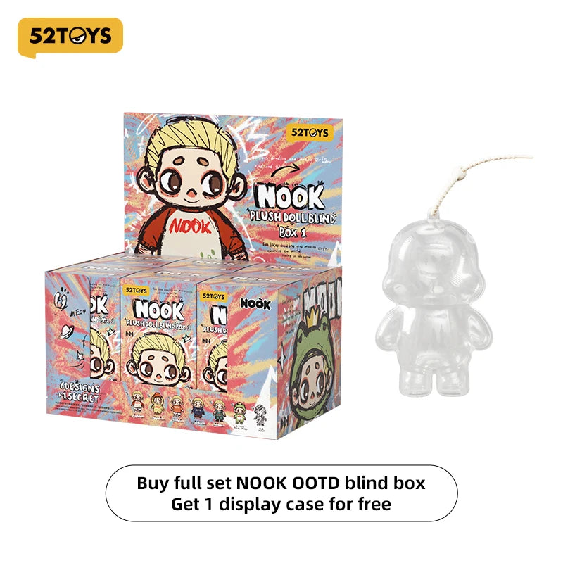 52TOYS NOOK Plush Doll Series – Mystery Blind Box Collectible Figure