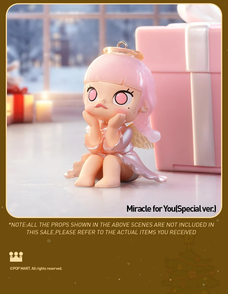POP MART MOLLY Castle Miracle Box Series Blind Box Figures