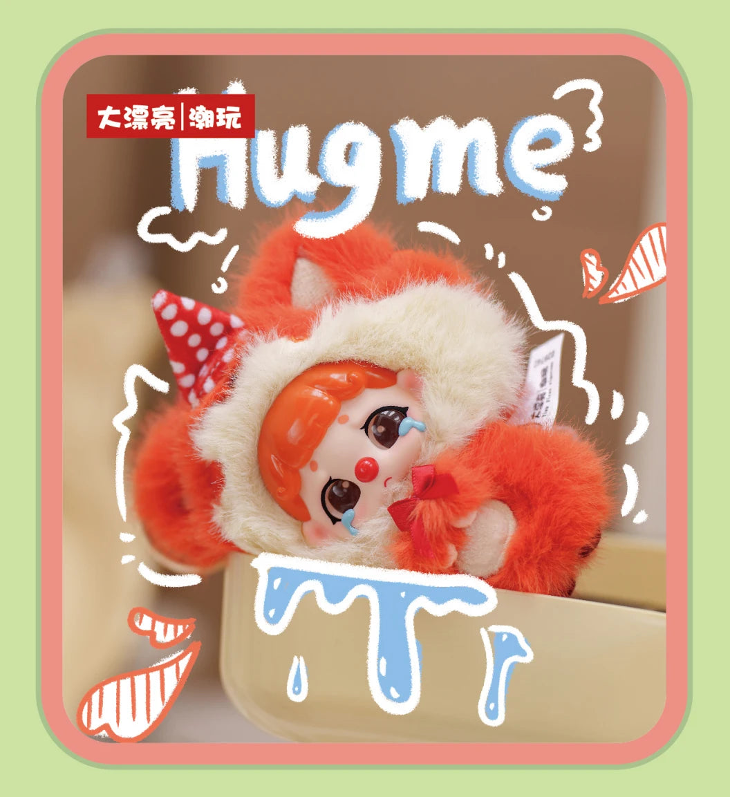 Kiki Plush Zoo Series Blind Box Mystery Box Anime Cartoon Doll Keychain Backpack Pendant Trendy Toys Halloween Christmas Gift