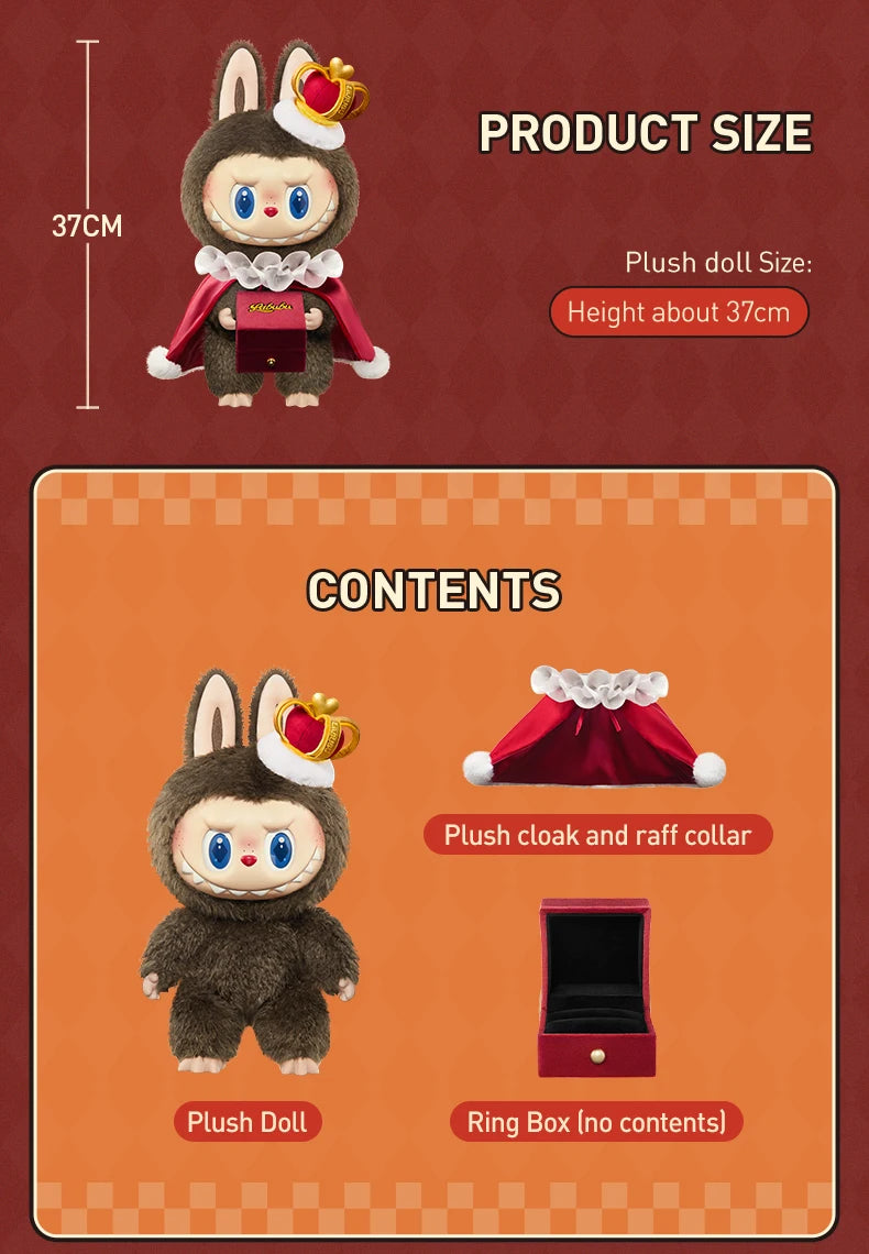 POP MART THE MONSTERS Let’s Checkmate Series Vinyl Plush Doll
