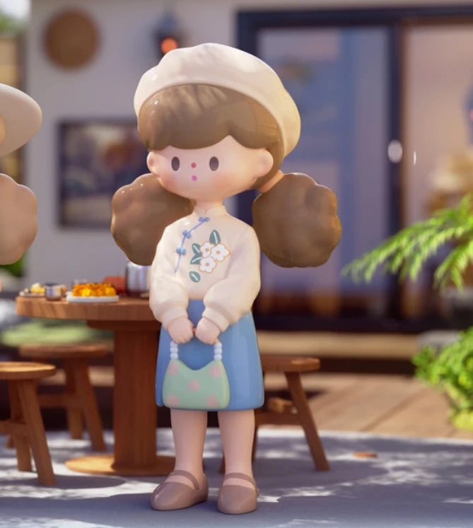 nan blind box vinyl figure, sealed mystery packaging, product photo for collectors in NZ