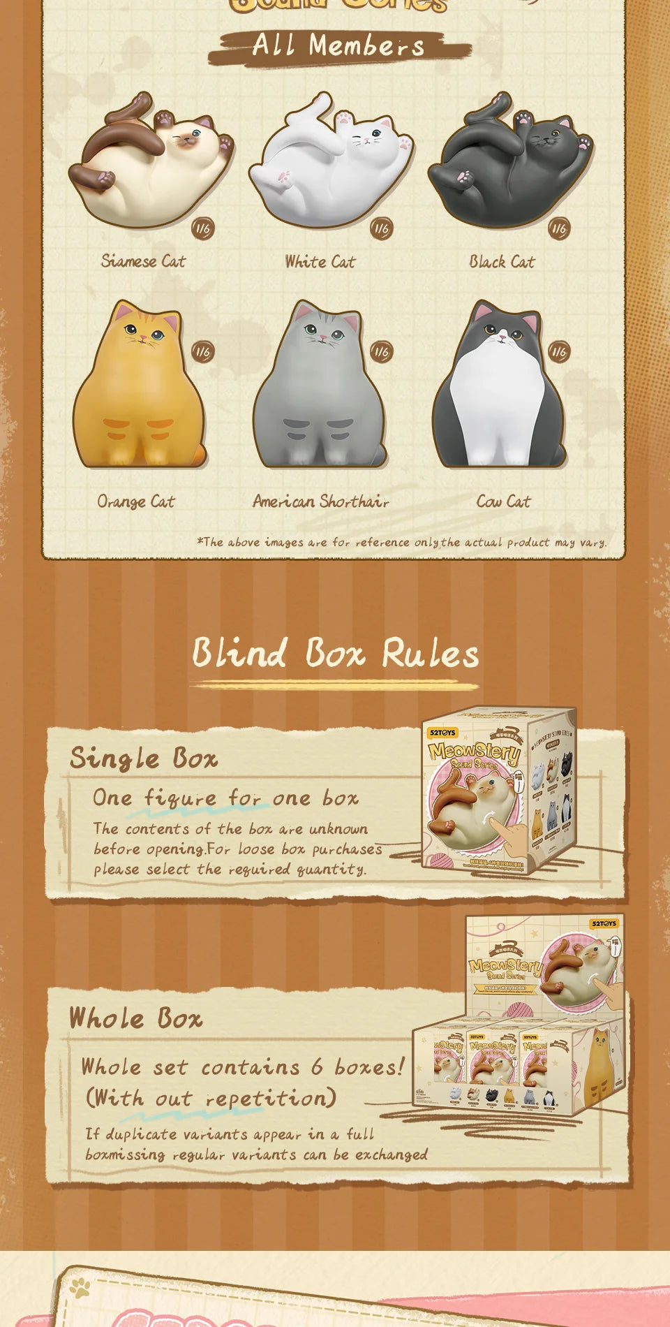 52TOYS Meowstery Sound Series Blind Box Figures