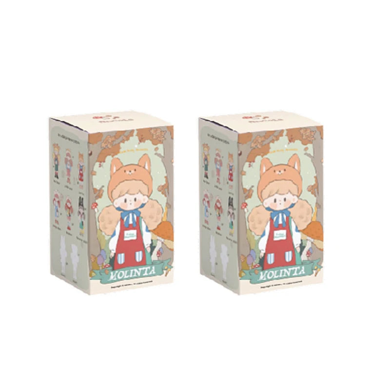 Molinta Party Animal Series Blind Box Guess Bag Mystery Box Toys Doll Cute Anime Figure Desktop Ornaments Gift Collection