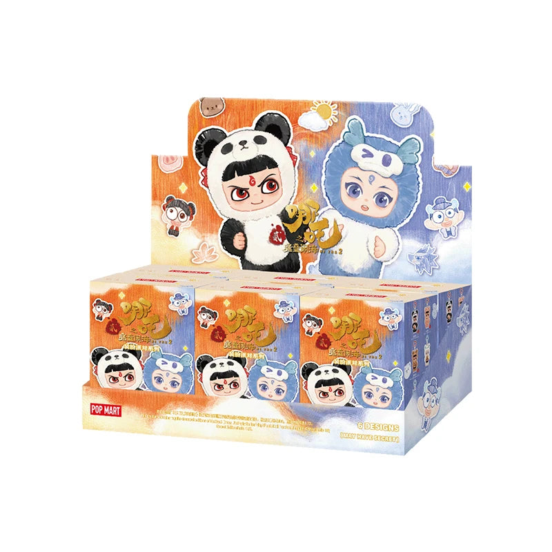 POP MART NeZha 2 Dress Up Party Vinyl Plush Pendant Blind Box