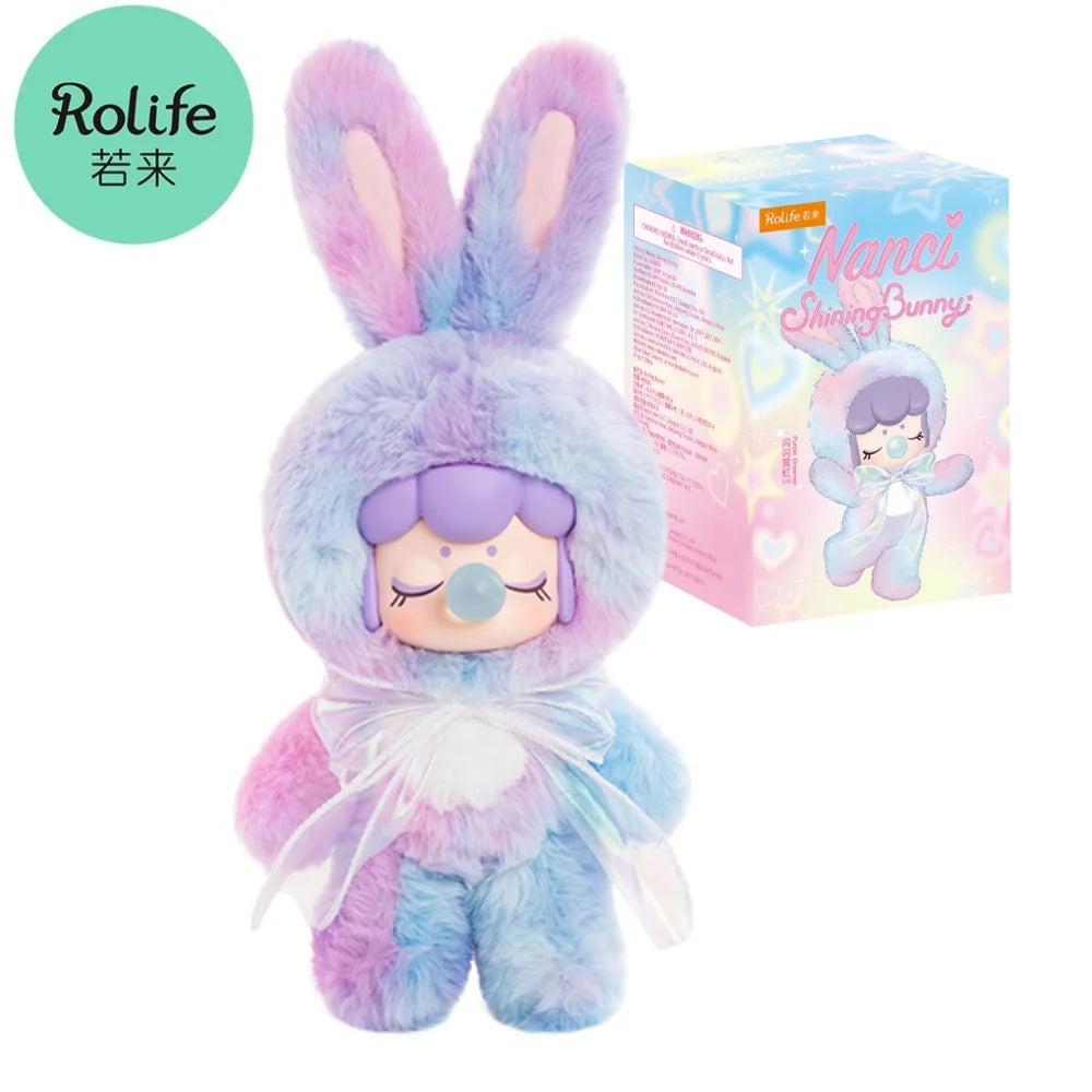 Rolife Robotime Rolife Shining Bunny Nanci Series Blind Box Figure blind box vinyl figure, sealed mystery packaging, product