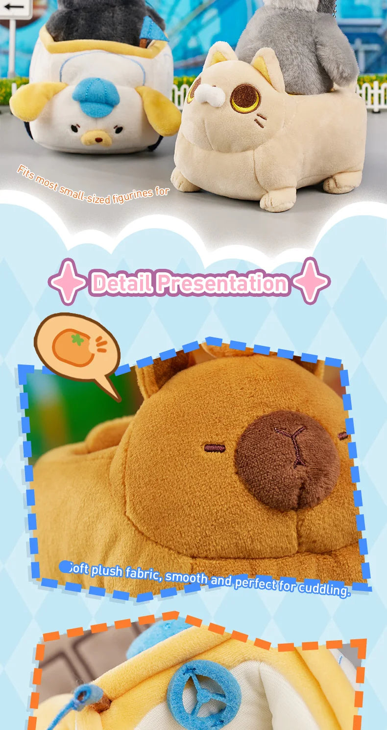 POP MART GONG Original Series Plush Toy Car Blind Box