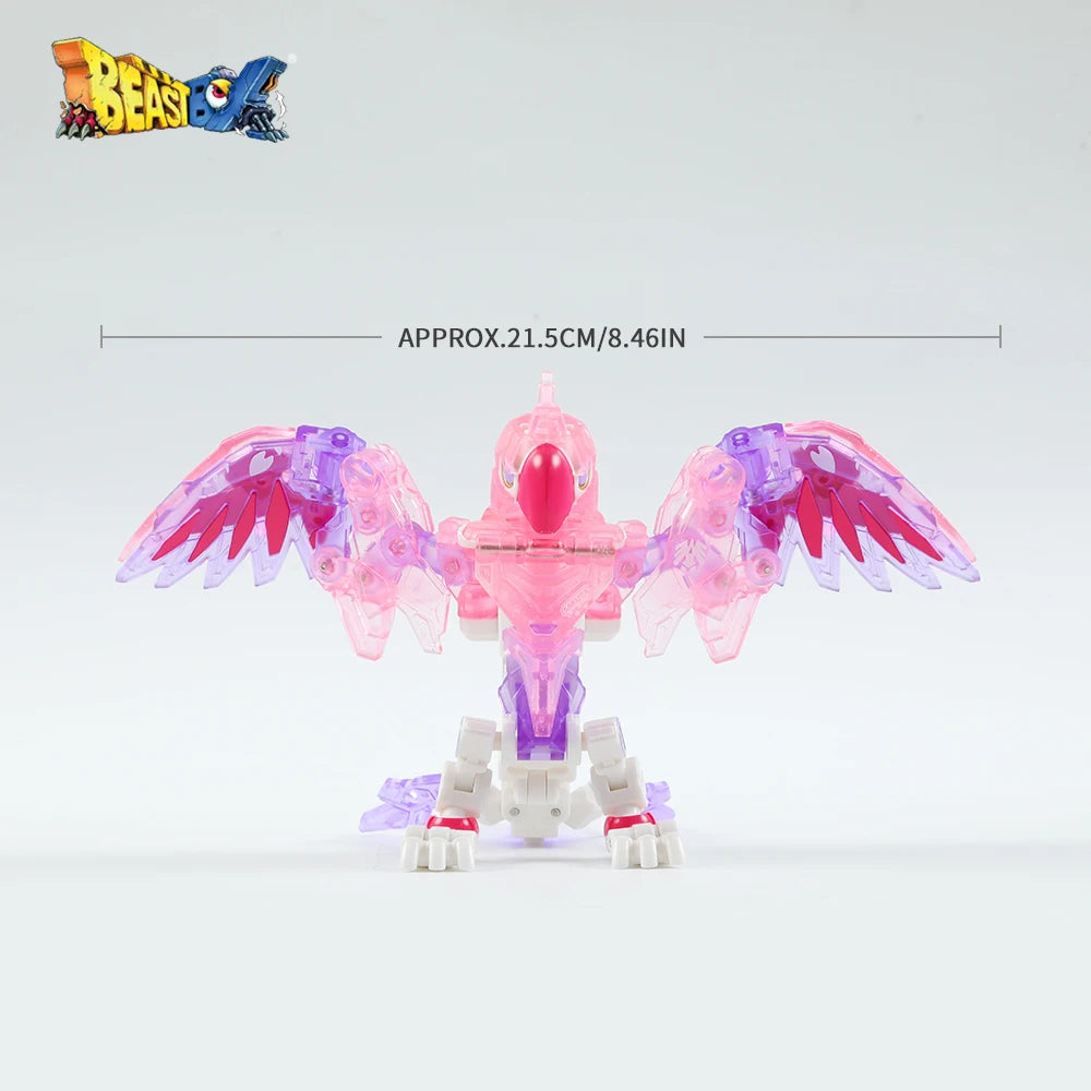 52TOYS BeastBox BB-10BL BLOSSOM Parrot Deformation Collectible Action Figure
