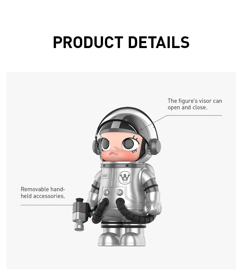 POP MART MEGA SPACE MOLLY 100% Refraction Limited to 2pcs per Order