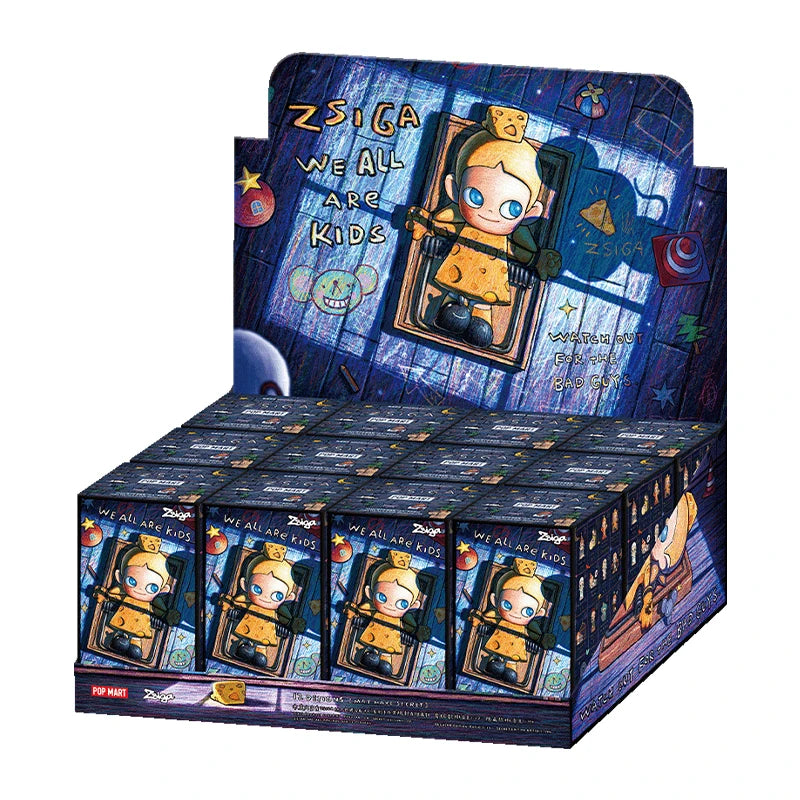 POP MART blind box vinyl figure, sealed mystery packaging, product photo for collectors in NZ