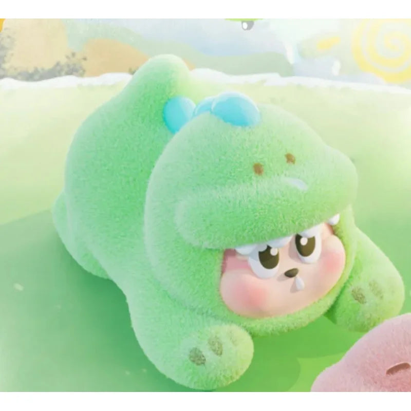 THE SLLO Dinosaur Hairy Dragon Series Blind Box Figure