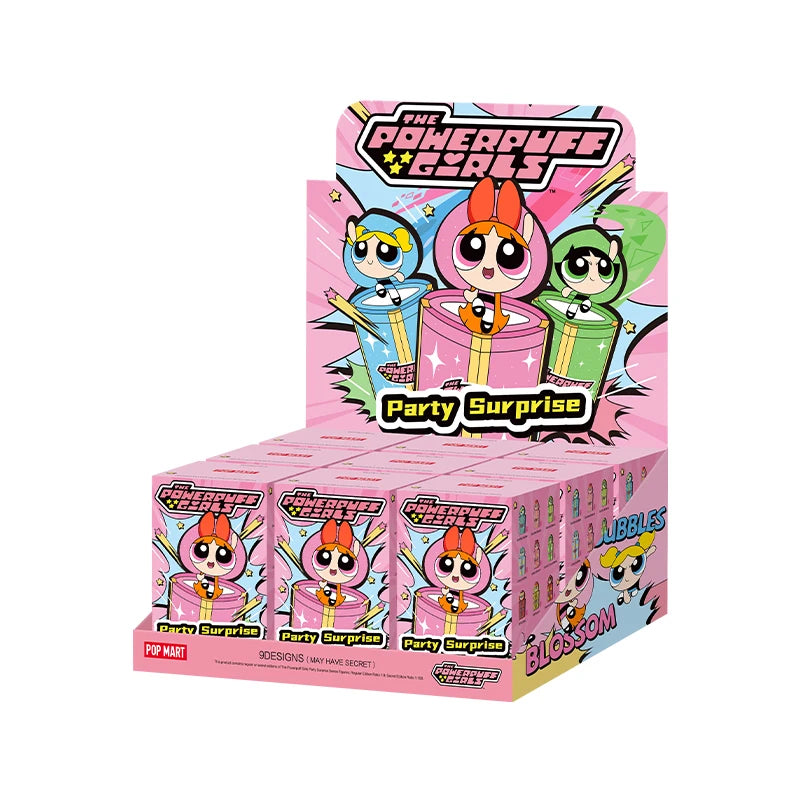 POP MART The Powerpuff Girls Party Surprise Blind Box Figures
