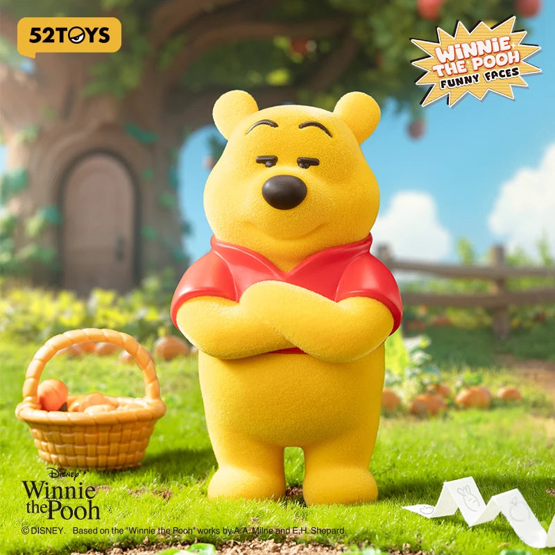 52TOYS Disney Funny Faces Winnie the Pooh Series Blind Box Mystery Figures