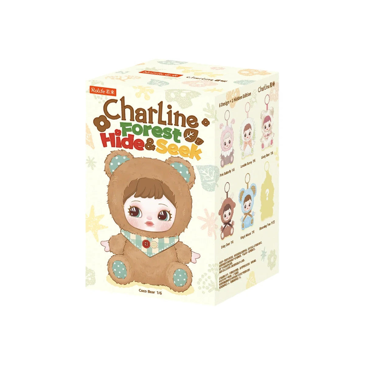 Rolife Charline’s Forest HideSeek Surprise Plush Pendant Blind Box